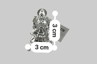 Load image into Gallery viewer, Silver Maa Lakshmi Idol 10gm – Spiritual Lakshmi Murti for Temple Decor &amp; Festivals
