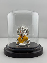 Load image into Gallery viewer, 999 Pure Silver Lord Hanuman Idol 30gm – Divine Bajrangbali Murti for Temple &amp; Pooja
