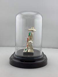 Load image into Gallery viewer, 999 Pure Silver Lord Hanuman Idol Design 2 37gm – Divine Bajrangbali Murti for Temple &amp; Pooja
