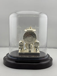 Load image into Gallery viewer, 999 Pure Silver Lord Hanuman Idol Design 2 37gm – Divine Bajrangbali Murti for Temple &amp; Pooja
