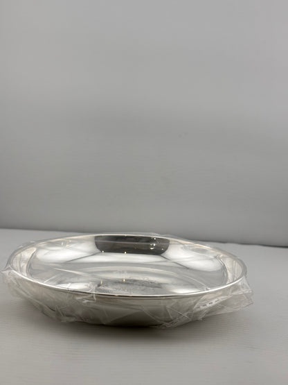 Silver Small Plate 100gm – Traditional Serving Plate