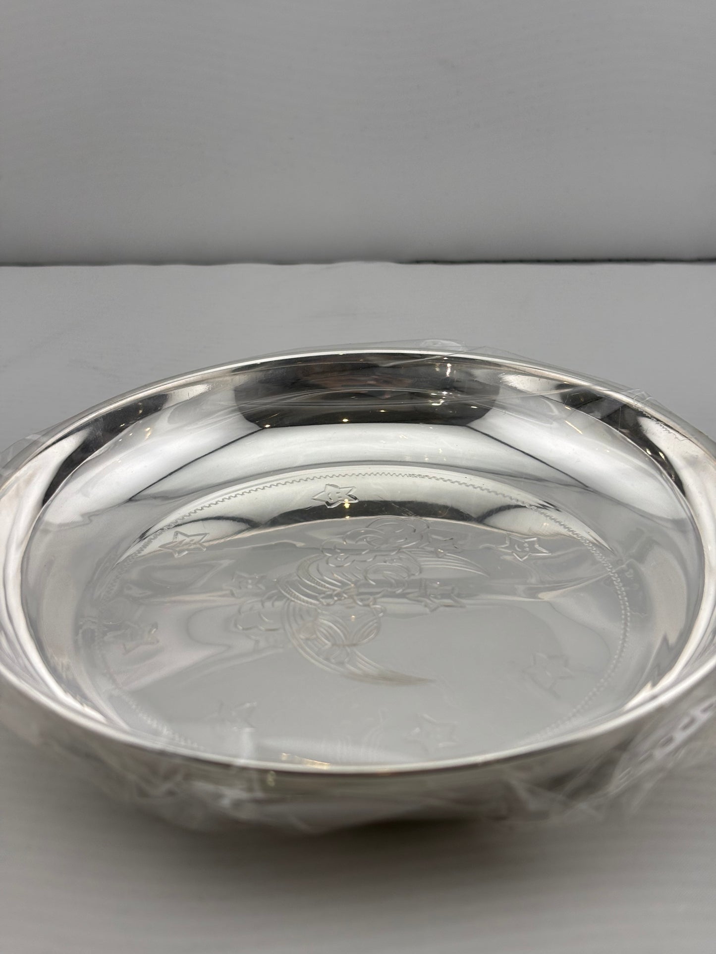 Silver Small Plate 100gm – Traditional Serving Plate