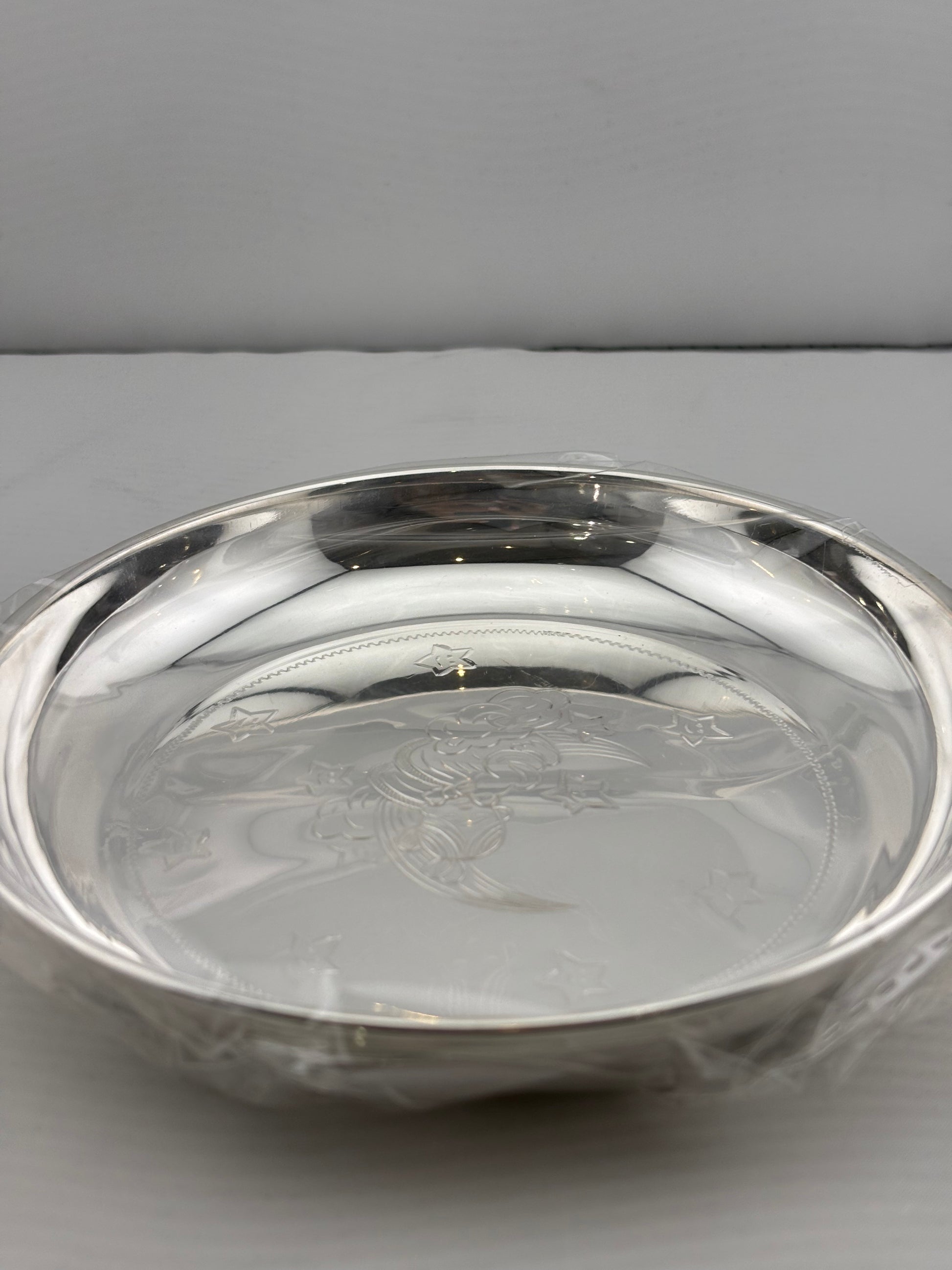 Silver Small Plate 100gm – Traditional Serving Plate