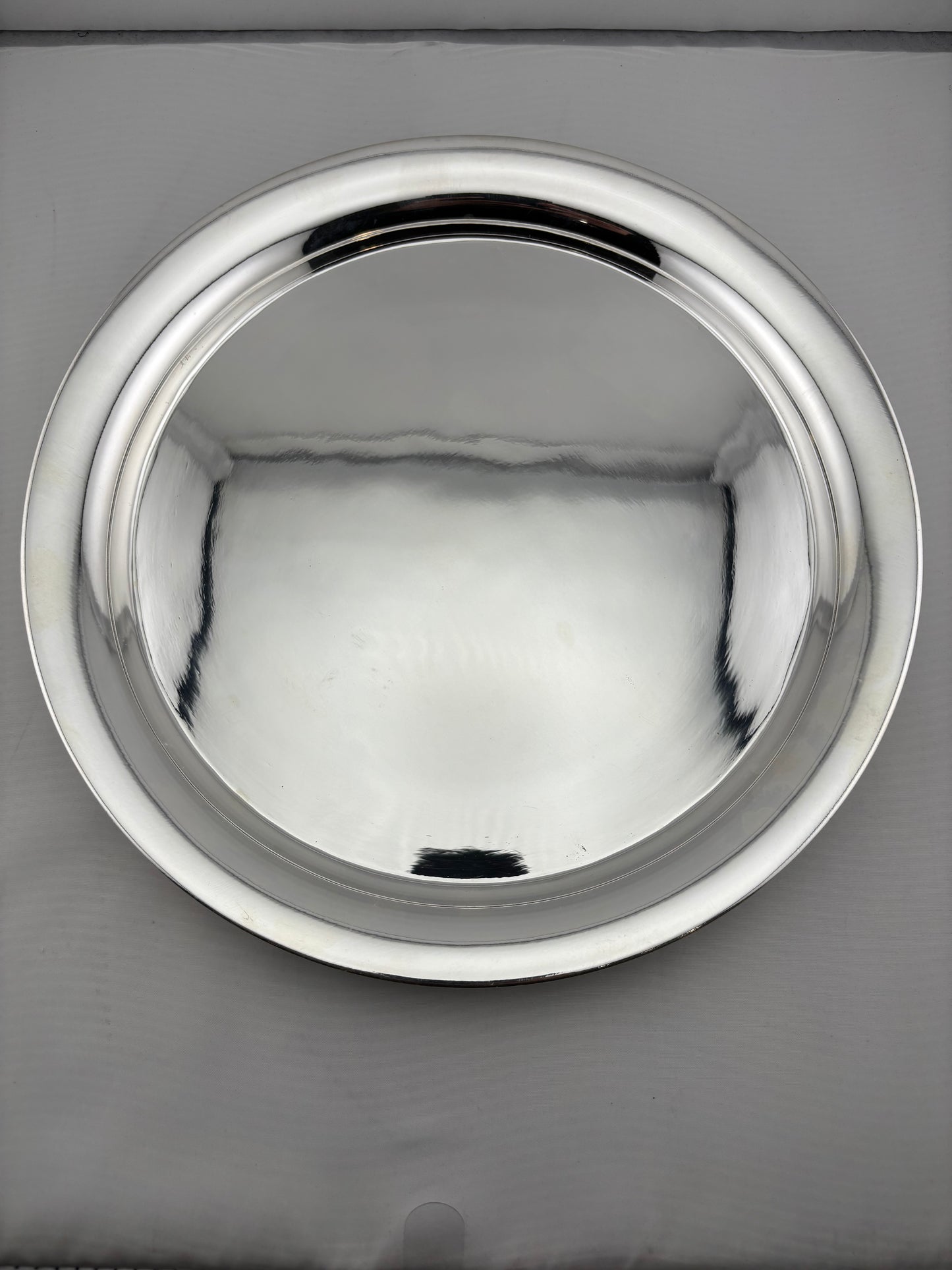 Silver Large Plate 350gm – Traditional Serving Plate