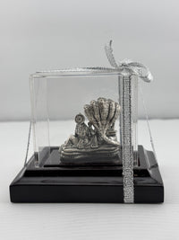 Load image into Gallery viewer, Silver Vishnu &amp; Lakshmi Idol 43gm – Divine Couple Murti for Pooja &amp; Prosperity
