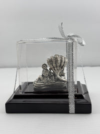 Load image into Gallery viewer, Silver Vishnu &amp; Lakshmi Idol 43gm – Divine Couple Murti for Pooja &amp; Prosperity
