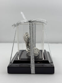 Load image into Gallery viewer, Silver Vishnu &amp; Lakshmi Idol 43gm – Divine Couple Murti for Pooja &amp; Prosperity
