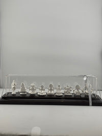 Load image into Gallery viewer, 999 Pure Silver Set of 9 Hindu Deities 37gm – Divine Deity Set for Temple Décor &amp; Gifting silver idol
