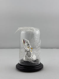 Load image into Gallery viewer, 999 Pure Silver Ganesha Idol Design 4 6gm – Divine Ganpati Murti for Home Mandir &amp; Gifting
