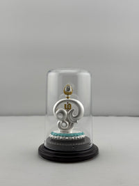 Load image into Gallery viewer, 999 Pure Silver Tamil Om with Vel Symbol 12gm – Sacred Spiritual Décor for Home Mandir silver idol
