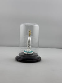 Load image into Gallery viewer, 999 Pure Silver Tamil Om with Vel Symbol 12gm – Sacred Spiritual Décor for Home Mandir silver idol
