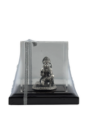 Load image into Gallery viewer, Silver Lord Hanuman Idol Design 2 80gm – Divine Bajrangbali Murti for Temple &amp; Pooja

