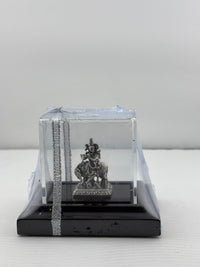 Load image into Gallery viewer, Silver Lord Krishna Idol 22gm – Divine Krishna Murti for Temple &amp; Gifting
