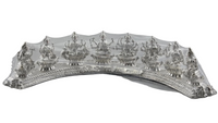 Load image into Gallery viewer, Silver Ashta Lakshmi Idol: Hindu Goddess Statue with Sanskrit Mantra
