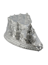 Load image into Gallery viewer, Silver Ashta Lakshmi Idol: Hindu Goddess Statue with Sanskrit Mantra
