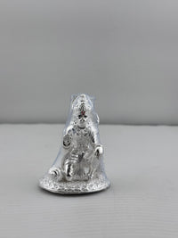 Load image into Gallery viewer, Silver Lord Hanuman Idol 80gm – Divine Bajrangbali Murti for Temple &amp; Pooja

