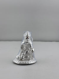 Load image into Gallery viewer, Silver Lord Hanuman Idol 80gm – Divine Bajrangbali Murti for Temple &amp; Pooja
