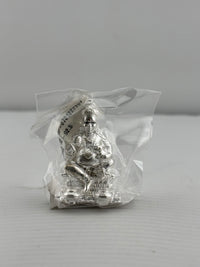 Load image into Gallery viewer, Sterling Silver Kubera Idol 31gm – Wealth God Murti for Home Mandir &amp; Gifting
