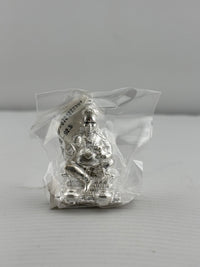 Load image into Gallery viewer, Sterling Silver Kubera Idol 31gm – Wealth God Murti for Home Mandir &amp; Gifting
