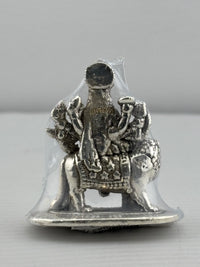 Load image into Gallery viewer, 999 Pure Silver Goddess Lakshmi Idol 15gm – Divine Laxmi Murti for Home Mandir &amp; Gifting
