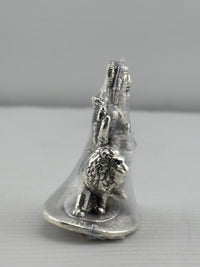 Load image into Gallery viewer, 999 Pure Silver Goddess Lakshmi Idol 15gm – Divine Laxmi Murti for Home Mandir &amp; Gifting
