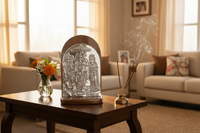 Load image into Gallery viewer, 999 Pure Silver Ram Family Idol 111gm – Divine Family Murti for Pooja &amp; Prosperity
