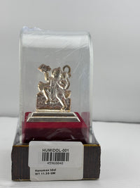 Load image into Gallery viewer, Silver Lord Hanuman Idol 11gm – Divine Bajrangbali Murti for Temple &amp; Pooja
