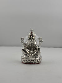 Load image into Gallery viewer, Silver Goddess Lakshmi Idol 22gm – Divine Laxmi Murti for Home Mandir &amp; Gifting
