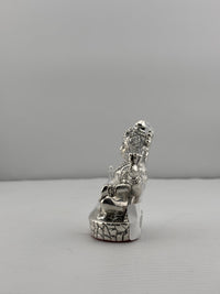 Load image into Gallery viewer, Silver Goddess Lakshmi Idol 22gm – Divine Laxmi Murti for Home Mandir &amp; Gifting
