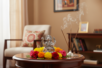 Load image into Gallery viewer, Silver Ganesha Idol Design 4 16gm – Divine Ganpati Murti for Home Mandir &amp; Gifting
