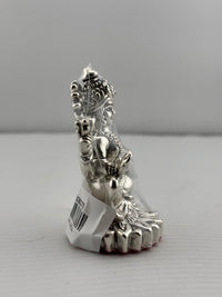 Load image into Gallery viewer, Silver Goddess Lakshmi Idol Design 3 20gm – Divine Laxmi Murti for Home Mandir &amp; Gifting
