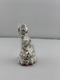 Load image into Gallery viewer, Silver Goddess Lakshmi Idol Design 4 23gm – Divine Laxmi Murti for Home Mandir &amp; Gifting

