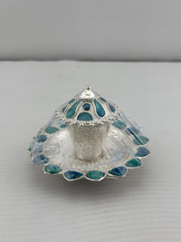 Load image into Gallery viewer, Silver Sindoor Case 33gm – Decorative Kumkum Box for Pooja &amp; Gifting
