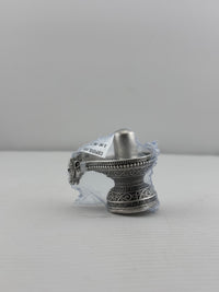 Load image into Gallery viewer, Silver Shiv Ling Design 1 37gm – Sacred Shivling for Pooja &amp; Home Mandir silver idol
