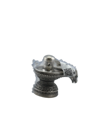Load image into Gallery viewer, Sterling Silver ShivLing Idol 37gm – Sacred Shivling for Pooja &amp; Home Mandir
