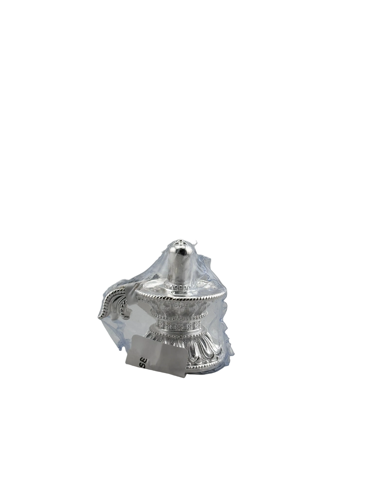 Sterling Silver ShivLing Idol 40gm – Sacred Shivling for Pooja & Home Mandir