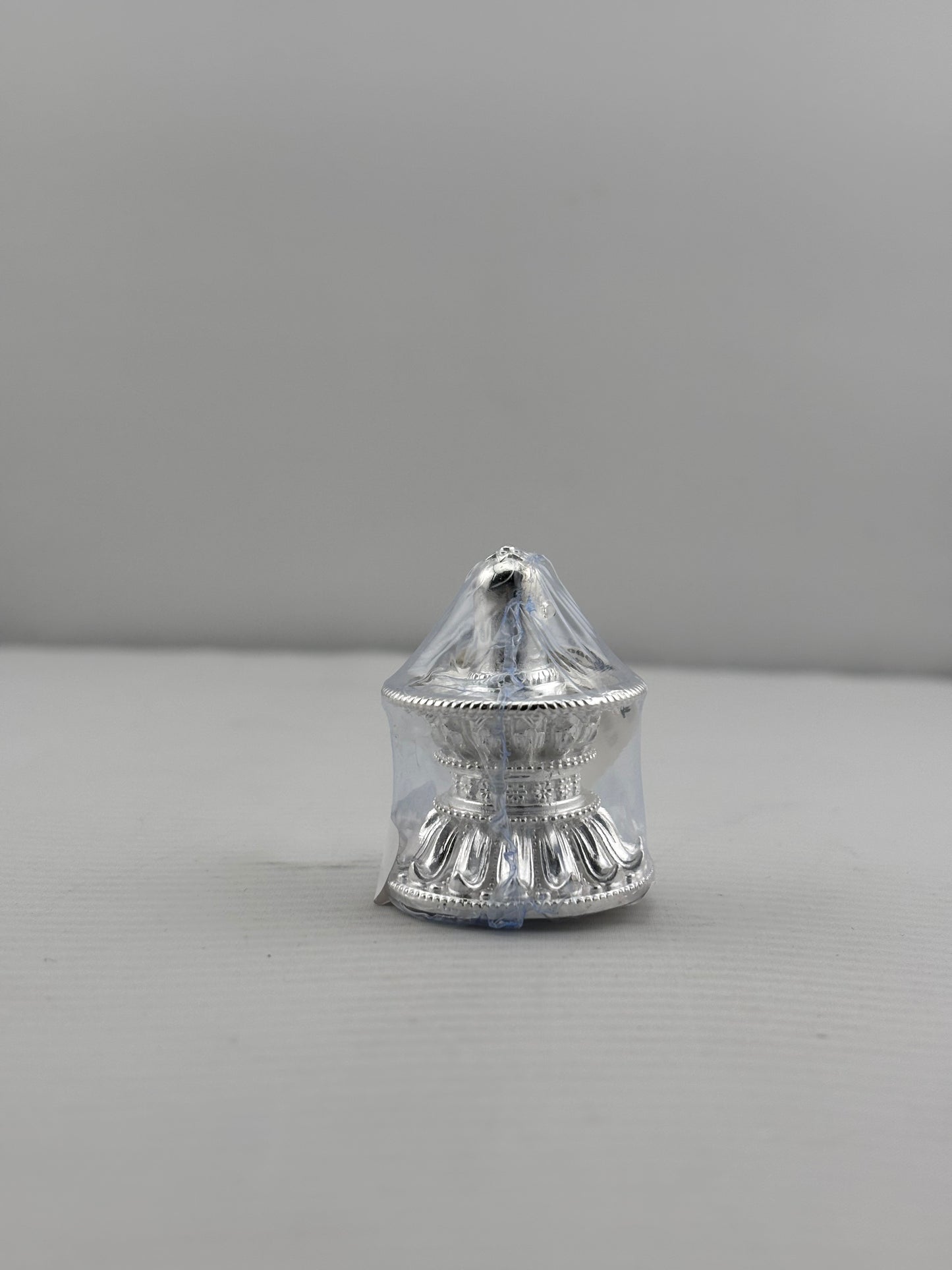 Silver Shiv Ling Design 2 40gm – Sacred Shivling for Pooja & Home Mandir silver idol