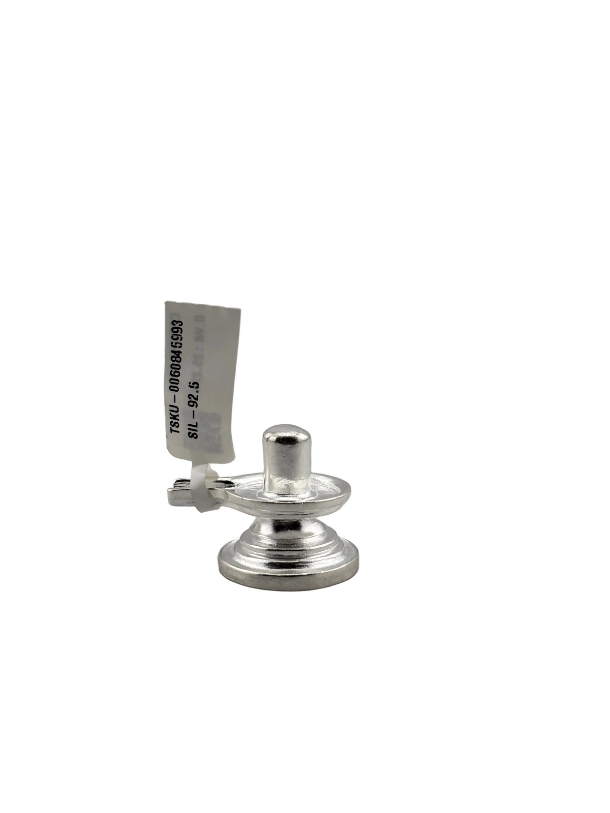 Sterling Silver ShivLing Idol 25gm – Sacred Shivling for Pooja & Home Mandir