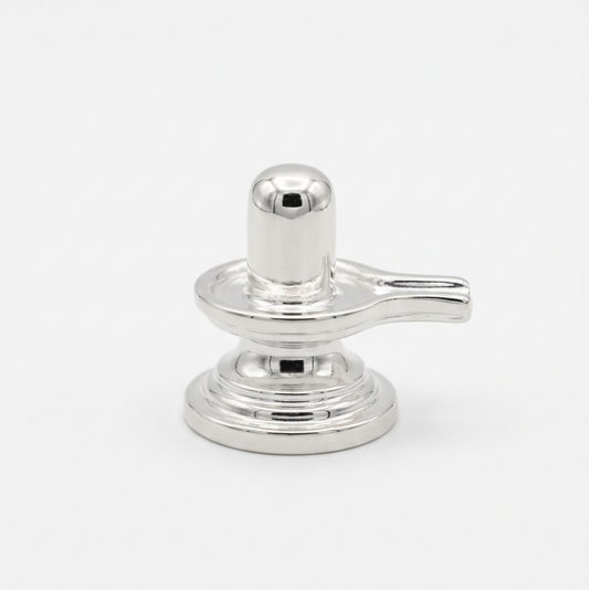 Sterling Silver ShivLing Idol 25gm – Sacred Shivling for Pooja & Home Mandir
