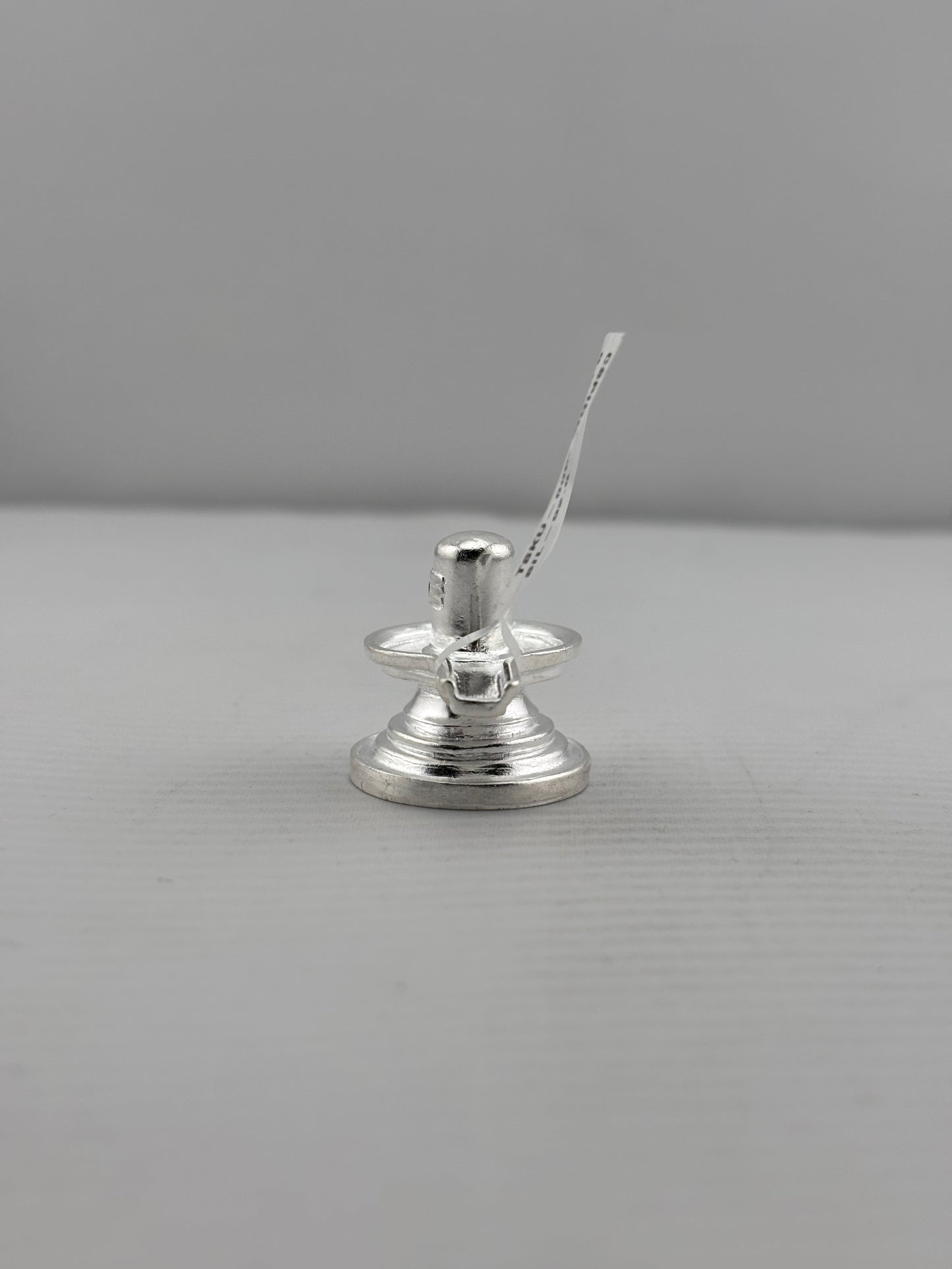 Silver Shiv Ling Design 3 25gm – Sacred Shivling for Pooja & Home Mandir silver idol