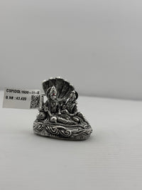 Load image into Gallery viewer, Silver Vishnu &amp; Lakshmi Idol 40gm – Divine Couple Murti for Pooja &amp; Prosperity
