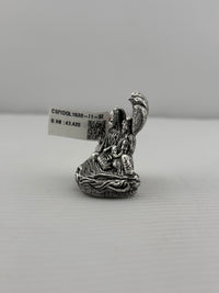 Load image into Gallery viewer, Silver Vishnu &amp; Lakshmi Idol 40gm – Divine Couple Murti for Pooja &amp; Prosperity

