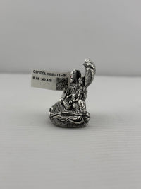 Load image into Gallery viewer, Silver Vishnu &amp; Lakshmi Idol 40gm – Divine Couple Murti for Pooja &amp; Prosperity
