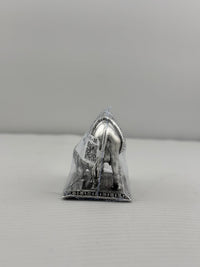 Load image into Gallery viewer, Silver Cow &amp; Calf Idol 50gm – Sacred Gomata Murti
