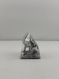 Load image into Gallery viewer, Silver Cow &amp; Calf Idol 50gm – Sacred Gomata Murti
