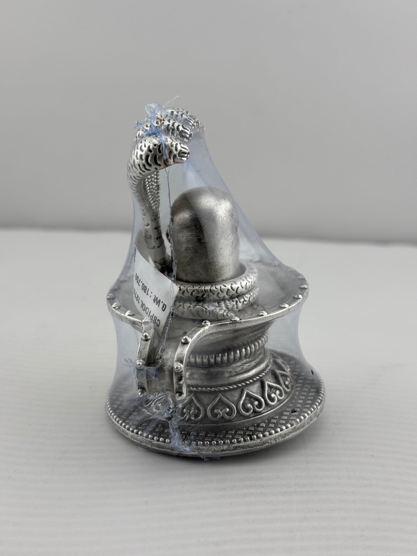 Silver Shiv Ling 180gm – Sacred Shivling for Pooja & Home Mandir silver idol