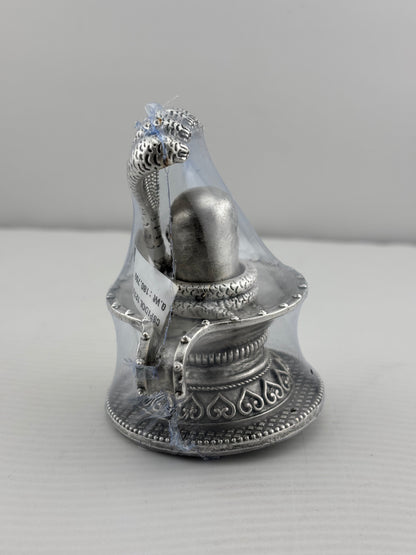 Silver Shiv Ling 180gm – Sacred Shivling for Pooja & Home Mandir silver idol
