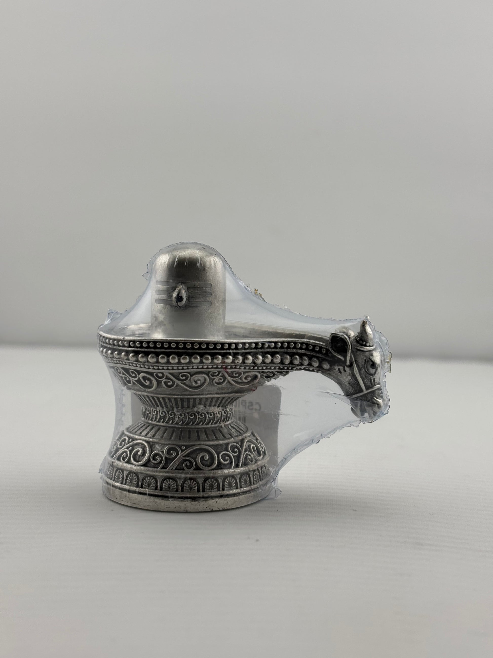 Silver Shiv Ling Design 2 100gm – Sacred Shivling for Pooja & Home Mandir silver idol