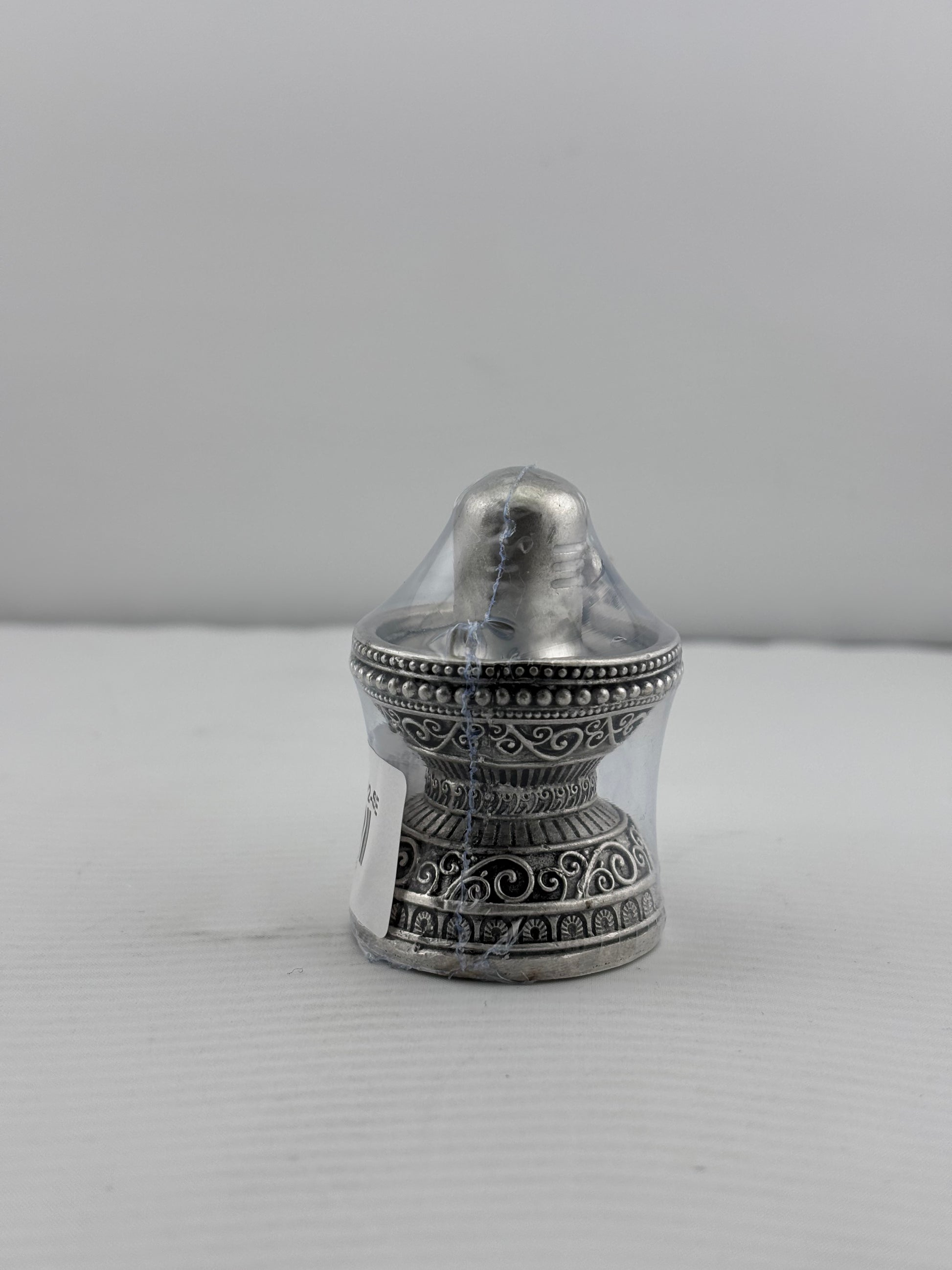 Silver Shiv Ling Design 2 100gm – Sacred Shivling for Pooja & Home Mandir silver idol