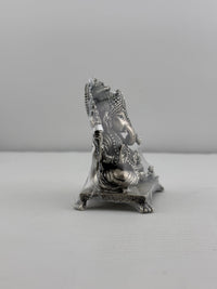 Load image into Gallery viewer, Silver Ganesha Idol 120gm – Divine Ganpati Murti for Home Mandir &amp; Gifting
